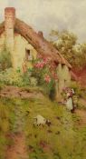 John Abernethy Lynas-Gray (British 1869-1940): Wayside Cottage