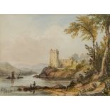 Charles Ward (British 1806-1869): Scottish Castle