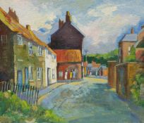 Ethel Blackburn (British 1907-2005): 'Cambridge Place Scarborough'