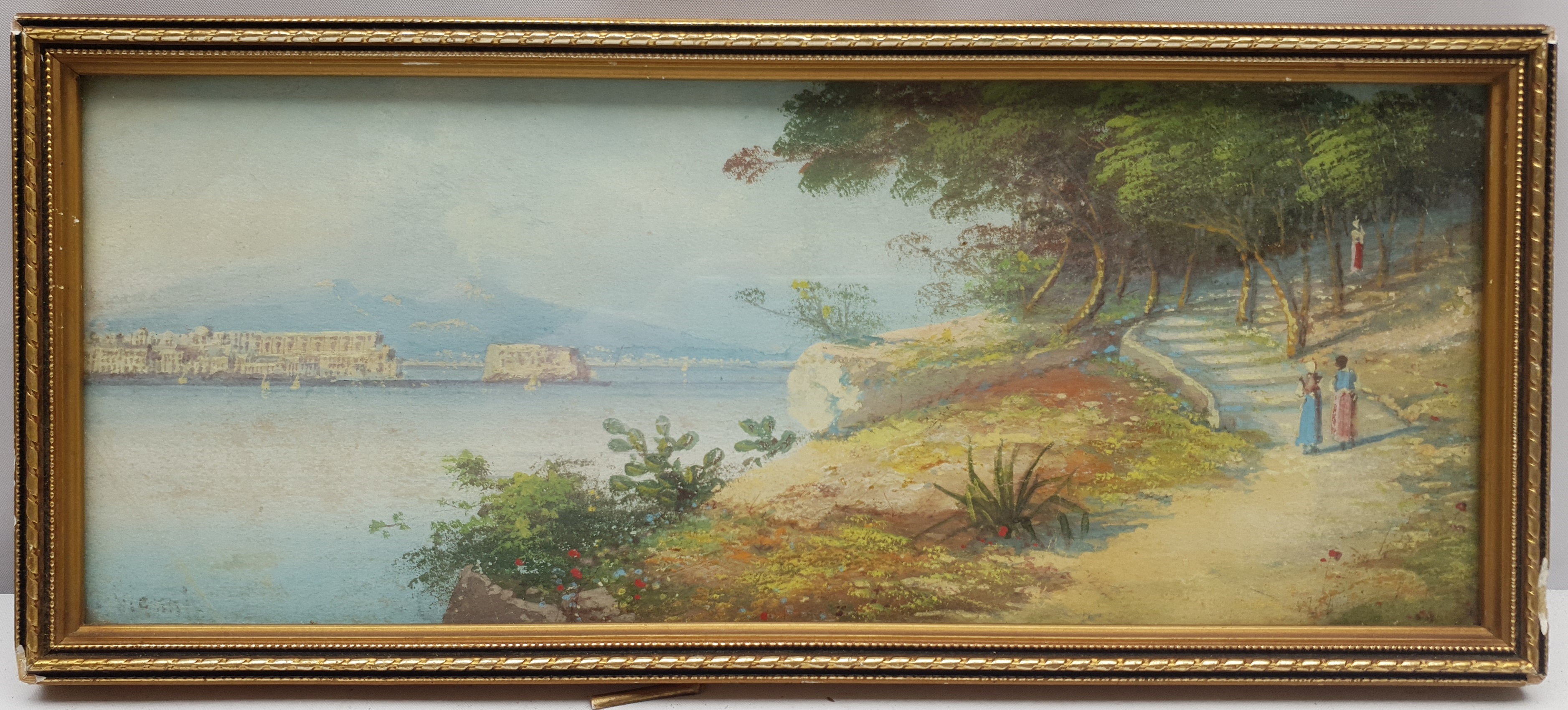 Gianni (Italian early 20th century): Bay of Naples - Image 5 of 6