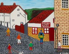 Barry Stokes (Northern British Contemporary): 'Fortunes Kippers Whitby'