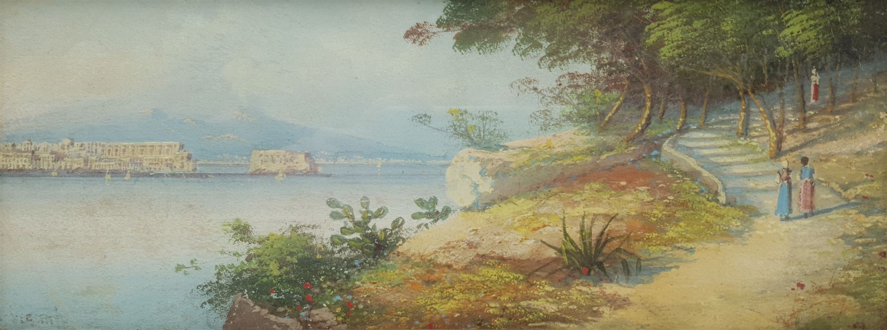 Gianni (Italian early 20th century): Bay of Naples - Image 2 of 6