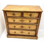 Late Victorian aesthetic movement inlaid chest