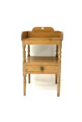 Victorian pine washstand