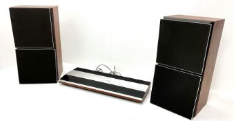 Bang & Olufsen 2400-2 Beocentre with two Beovos S50 speakers