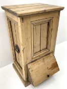 Stripped Victorian pine corn bin