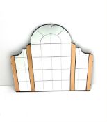 Art Deco designed window style mirror