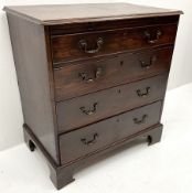 Small Georgian mahogany chest