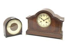 Early 20th century mahogany mantel clock