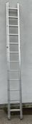 Aluminium Youngman extending ladders (3.66-6.27M)