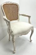 Cream French Chair