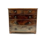 Early 20th century bow front chest