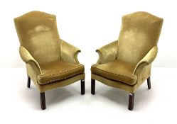 Pair Parker Knoll armchairs