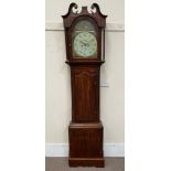 Early 19th century mahogany longcase clock
