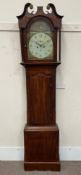 Early 19th century mahogany longcase clock