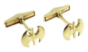 Pair of 14ct gold cufflinks