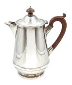 Silver hot water jug by B & W Ltd