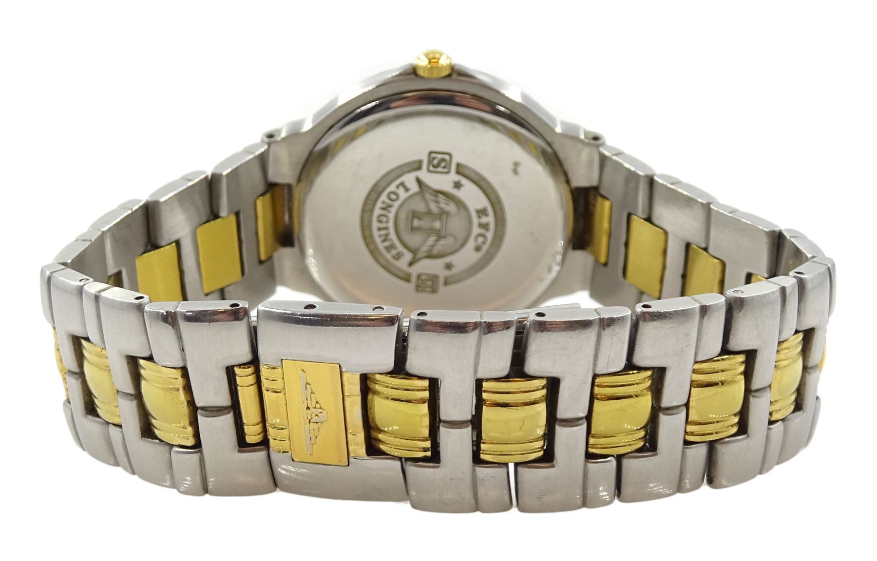 Longinges Flagship quartz two tone stainless steel bracelet wristwatch No. L5 651 3 - Image 2 of 6