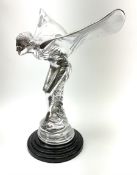 A cast Rolls Royce Spirit of Ecstasy car mascot