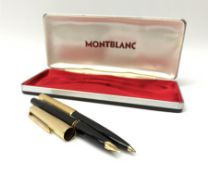 A Montblanc 227 fountain pen and 287 ballpoint pen set