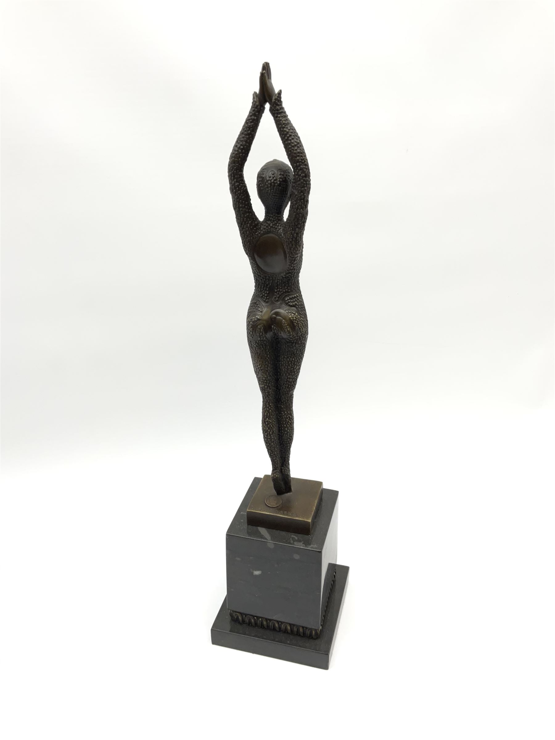 An Art Deco style bronze after Dimetri H Chiparus - Image 3 of 5