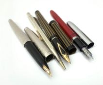 Three Sheaffer fountain pens