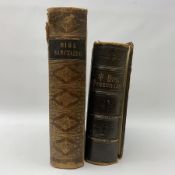 Victorian Peter Williams Welsh Bible 'Bibl Yr Addoliad Teuluaidd' with engraved plates. Folio. Full