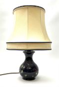 A Moorcroft table lamp