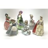 Three Royal Doulton figures