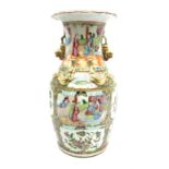 A 19th century Chinese Canton famille rose vase