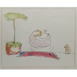 John Lennon (British 1940-1980): 'Feeling Good', limited edition lithograph signed and numbered 181/
