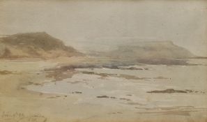 Frank Henry Mason (Staithes Group 1875-1965): Seascape, watercolour signed with initials and dated '