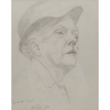 Neil Tyler (British 1945-): 'Quentin Crisp - The Naked Civil Servant', pencil signed titled and date