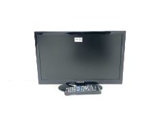 Samsung UE19D4003BW television with remote control