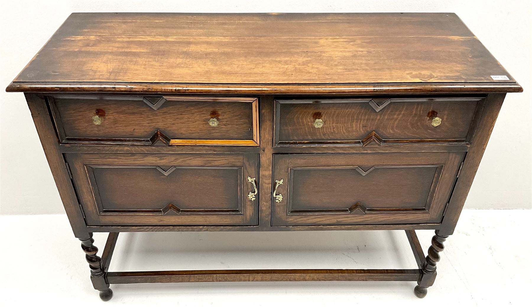 Jacobean style oak sideboard - Image 2 of 3