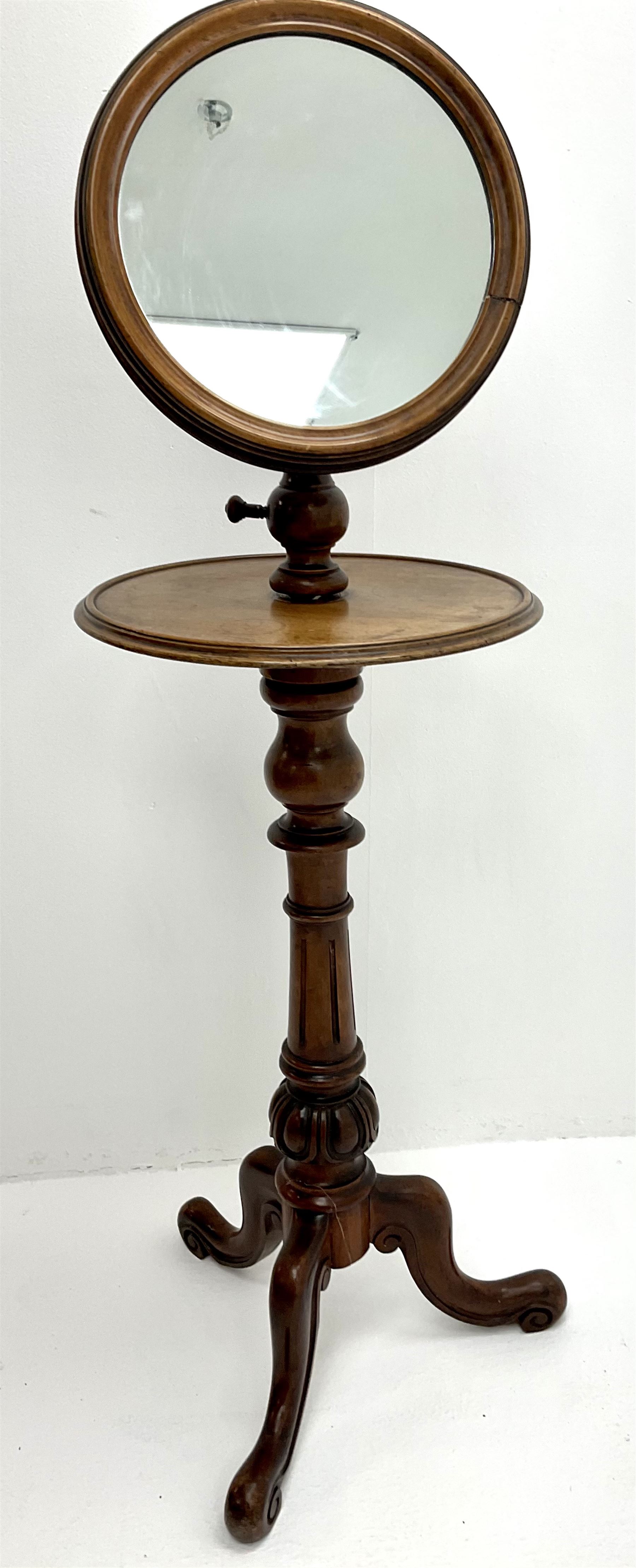 Victorian mahogany shaving stand - Image 2 of 2