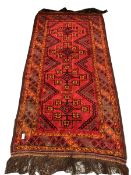 Turkish red ground Rug