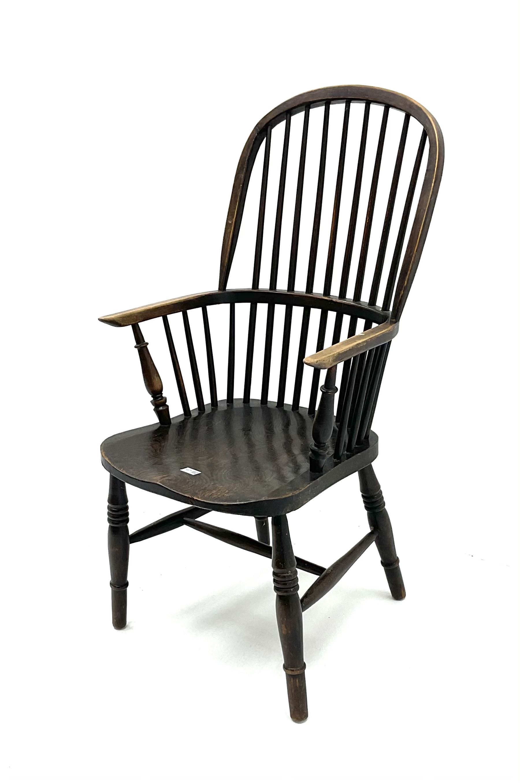 Early 19th century Windsor armchair - Image 3 of 3