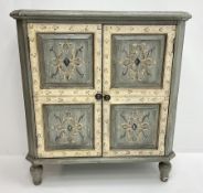 Contemporary painted cabinet