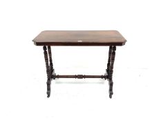 Edwardian mahogany side table