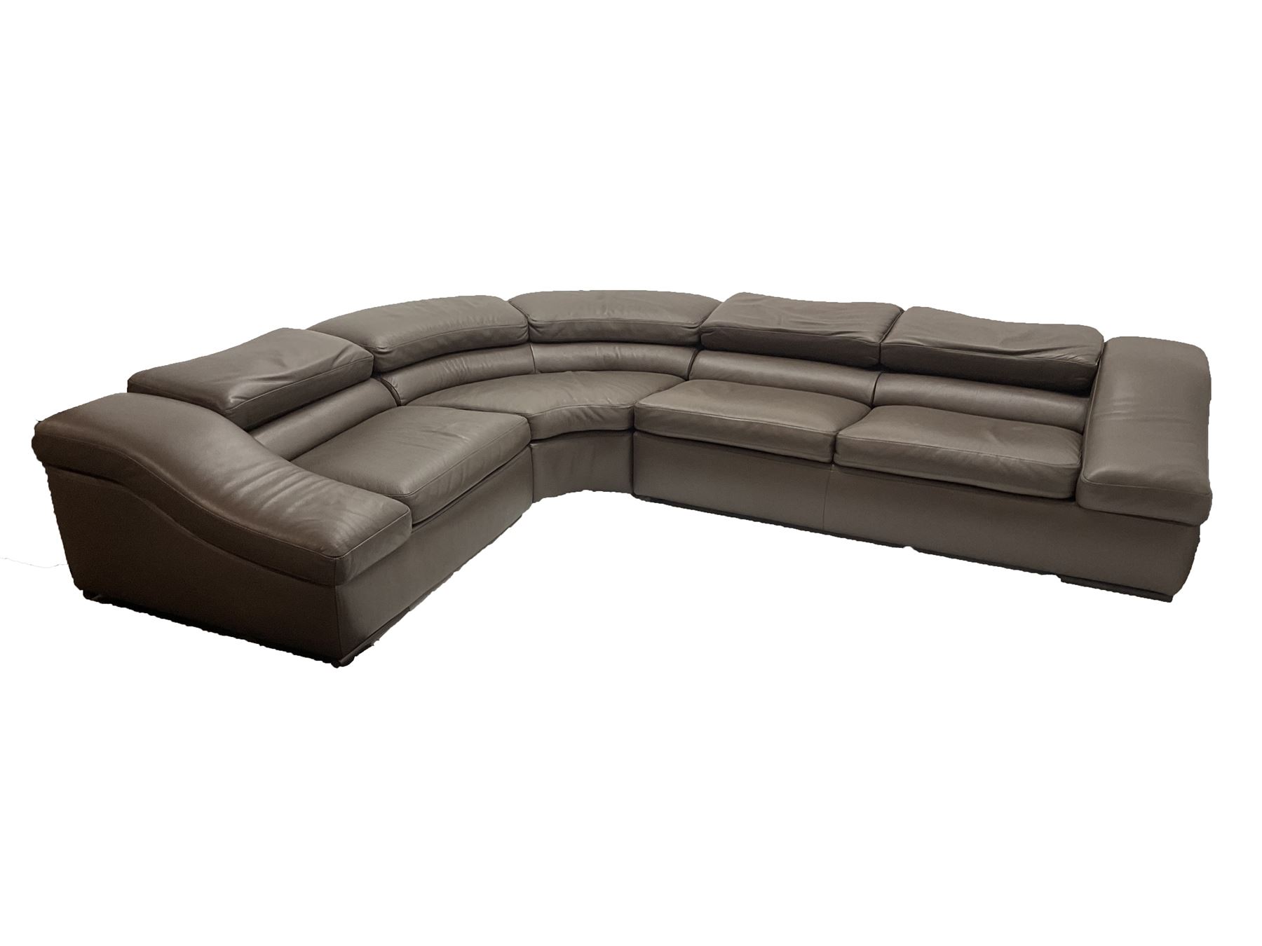 Nautuzzi four seater corner sofa