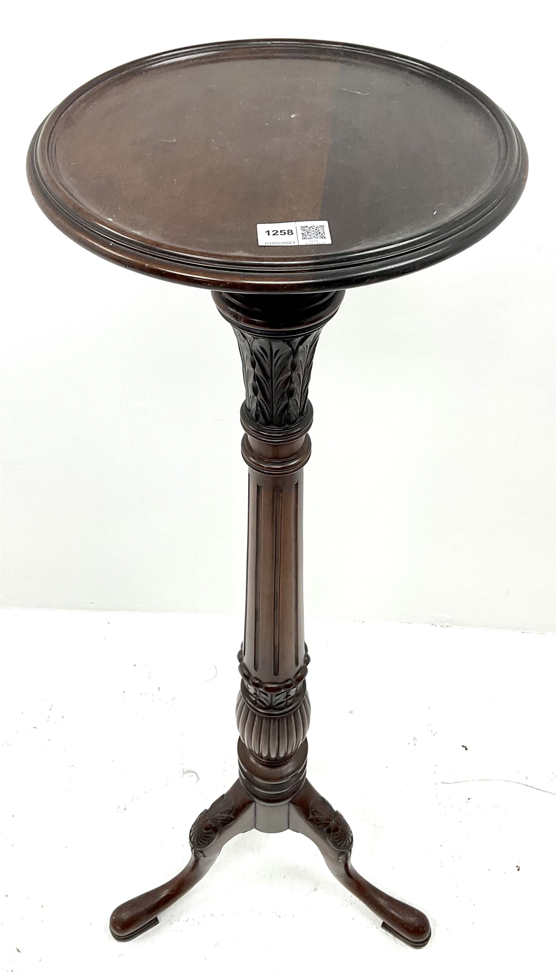 Early 20th century mahogany Jardiniere - Image 2 of 2