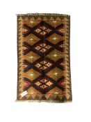 Miamana Kilim khaki ground rug