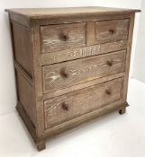 Early 20th century oak chest