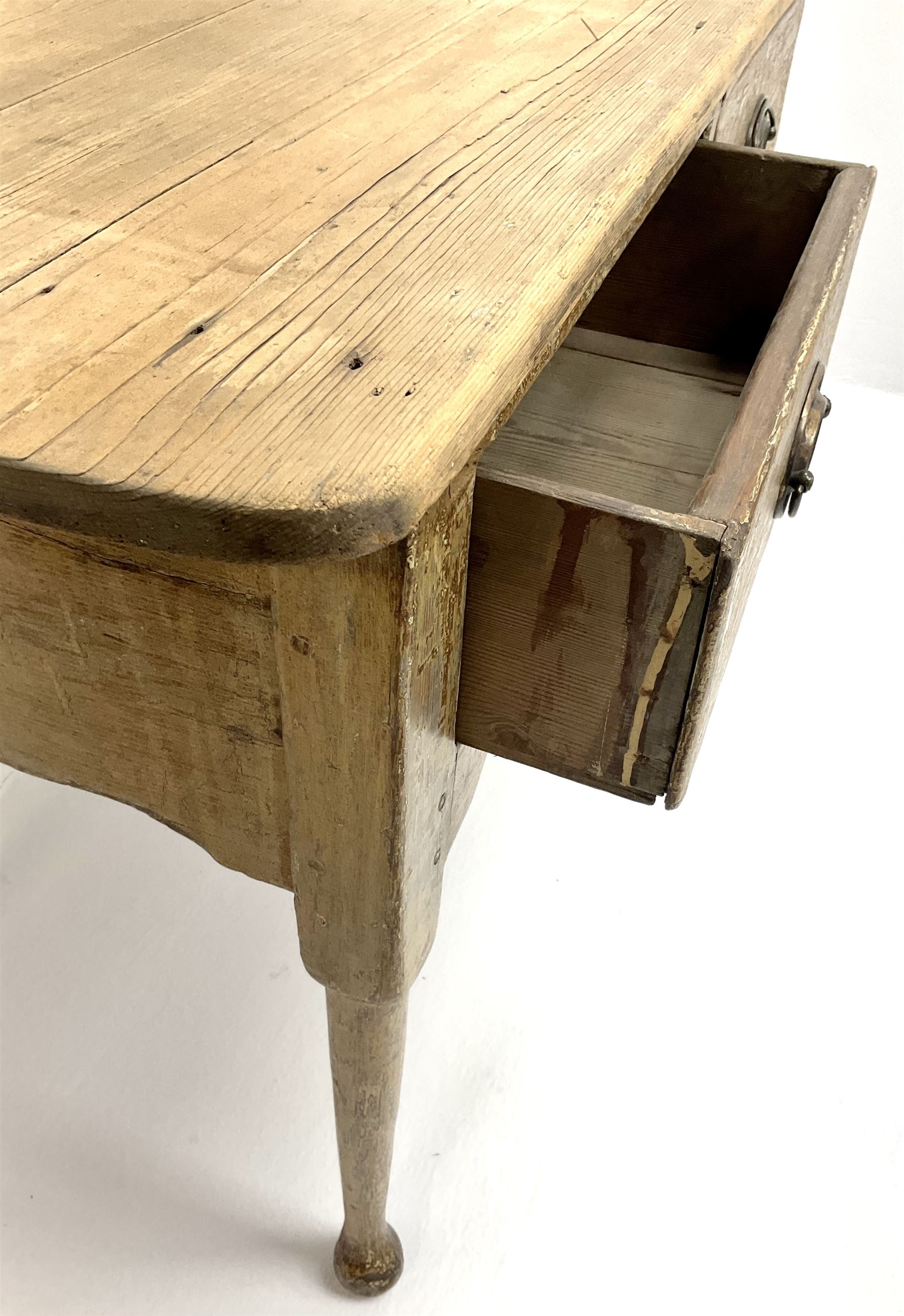 19th century pine side table - Image 3 of 3