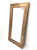 Large acid copper wash finish mirror