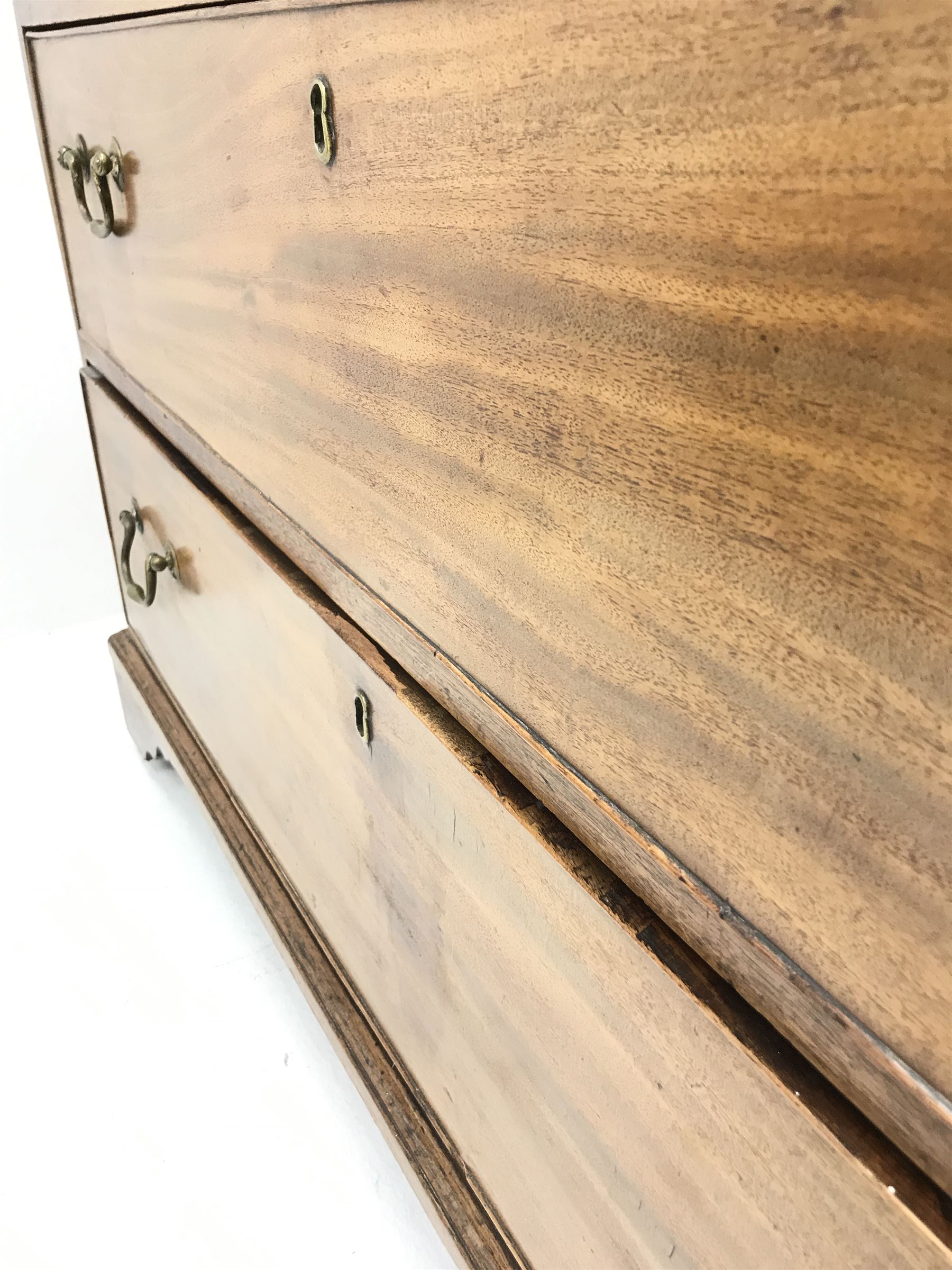 Georgian mahogany chest - Image 4 of 5