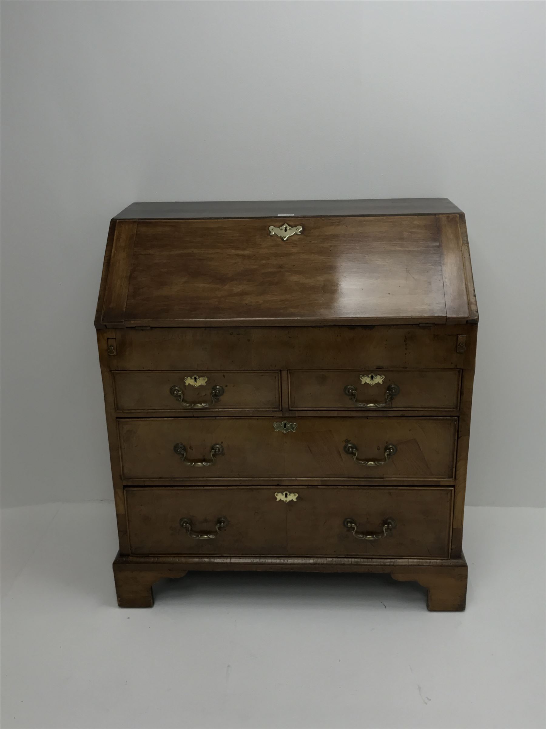 Georgian mahogany bureau - Image 2 of 3