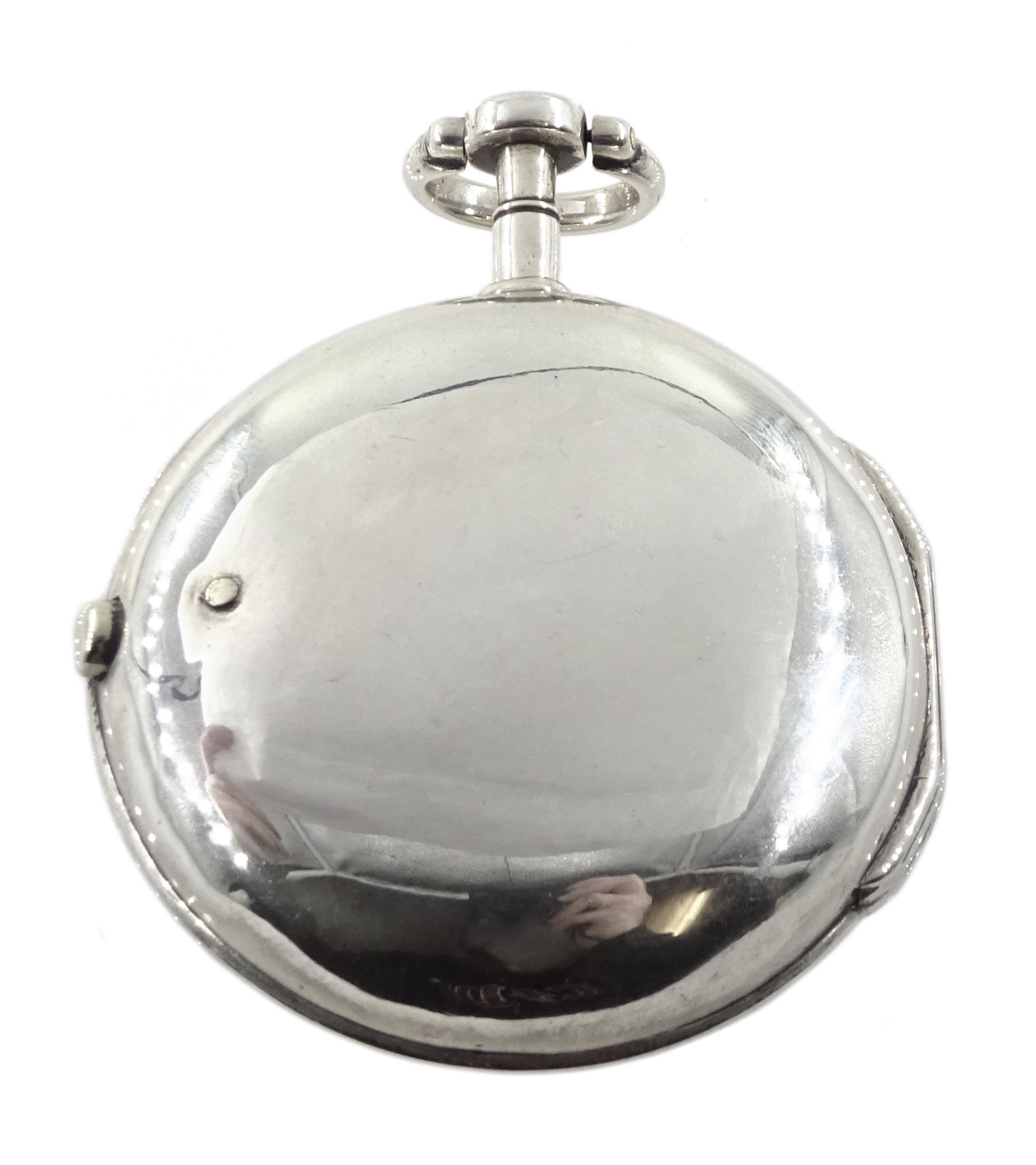 18th century silver pair cased verge fusee pocket watch for the Turkish market by Markwick Markham ( - Image 4 of 10
