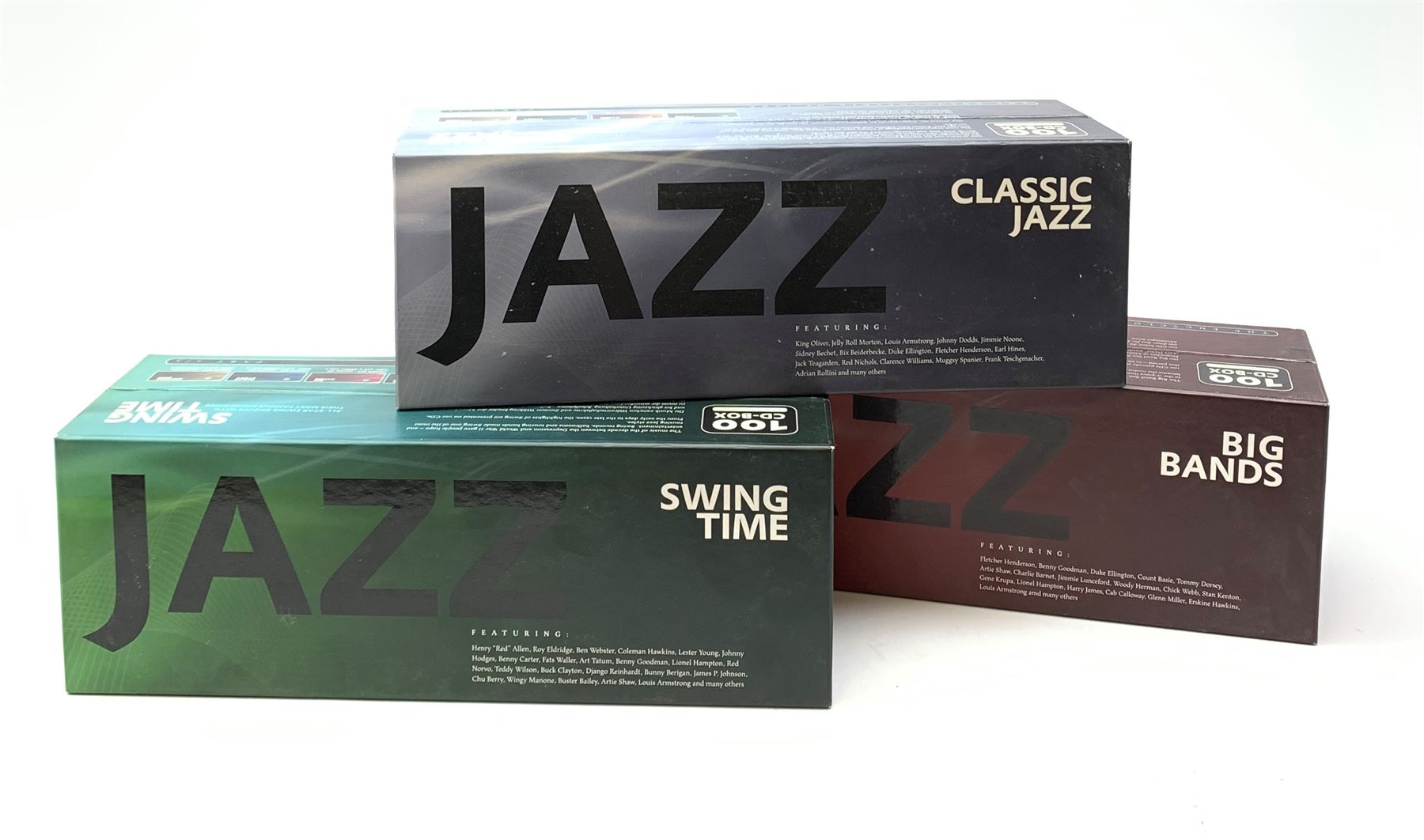 The Encyclopaedia of Jazz: Three 100 CD box sets comprising Classic Jazz part 1/5